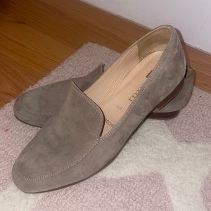 Pasucci Grey Suede Loafers